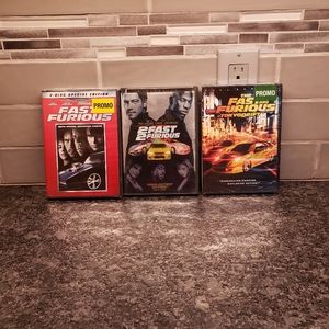 Fast and the Furious dvds - New